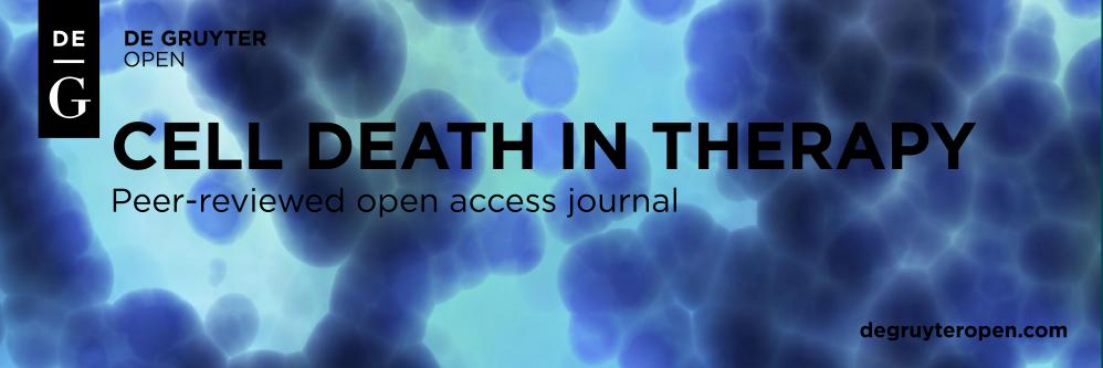 Cell Death in Therapy Journal